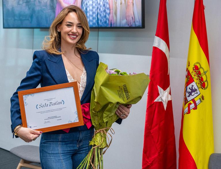 Seda Bakan�a �spanya�da Büyük �lgi 